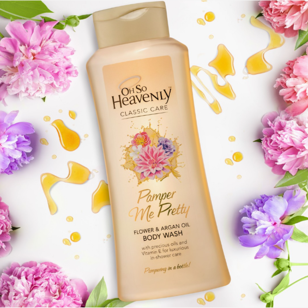 Oh So Heavenly Body Wash Pamper Me Pretty 720Ml