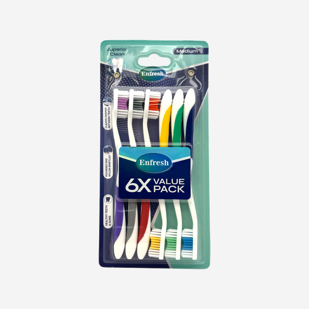 Enfresh Toothbrush 6 Pc.