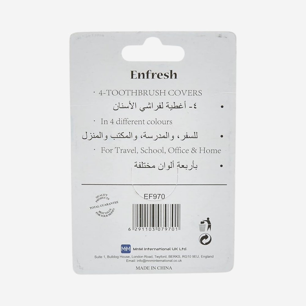 Enfresh Toothbrush Covers 4 Pc.