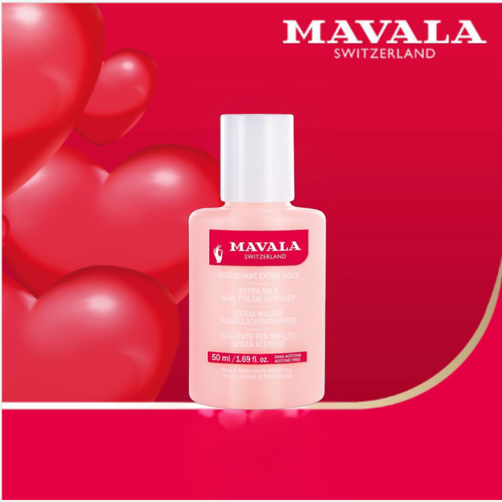 Mavala Nail Polish Remover Pink 50Ml