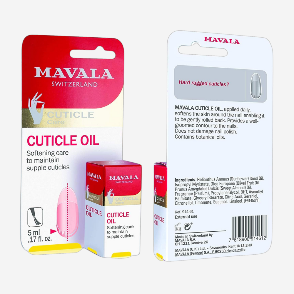 Mavala Cuticle Oil Carded 5Ml