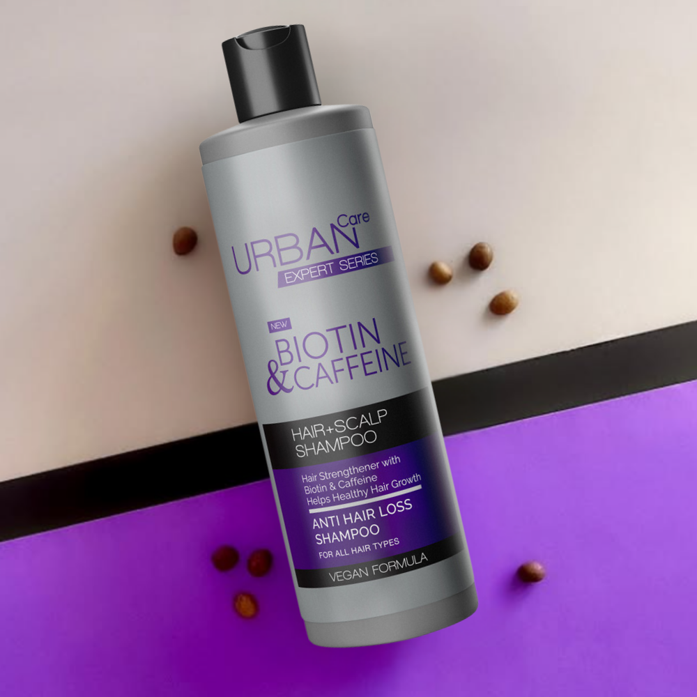 Urban Care Expert Biotin & Caffein Hair + Scalp Shampoo