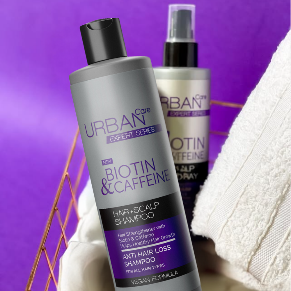 Urban Care Expert Biotin & Caffein Hair + Scalp Shampoo