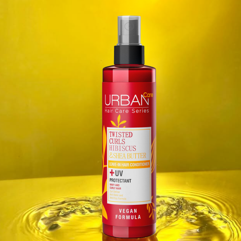 Urban Care Twisted Curls Hibiscus & Shea Butter Leave In Conditioner Spray (2 Phase)