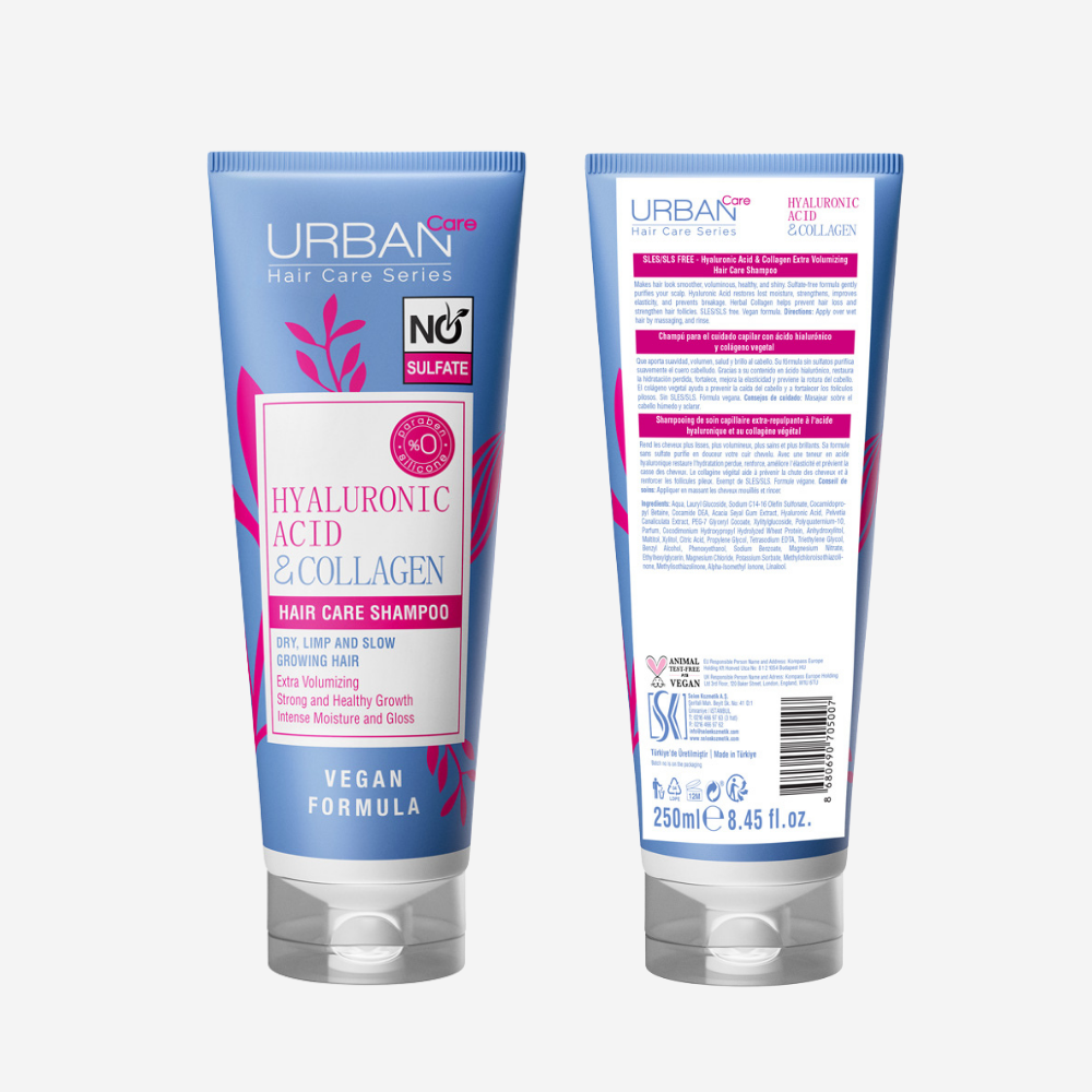 Urban Care Hyaluronic Acid & Collagen No Sulfate Shampoo
