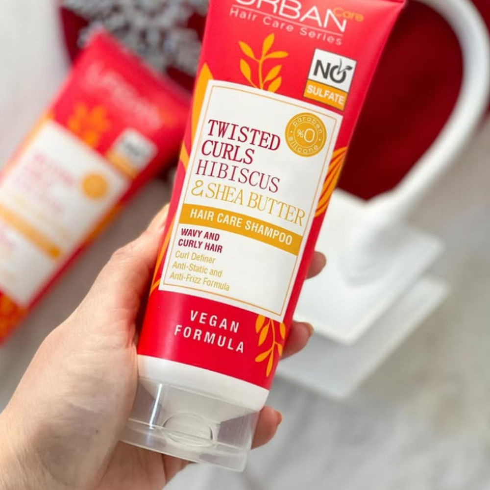 Urban Care Twisted Curls Hibiscus & Shea Butter No Sulfate Shampoo