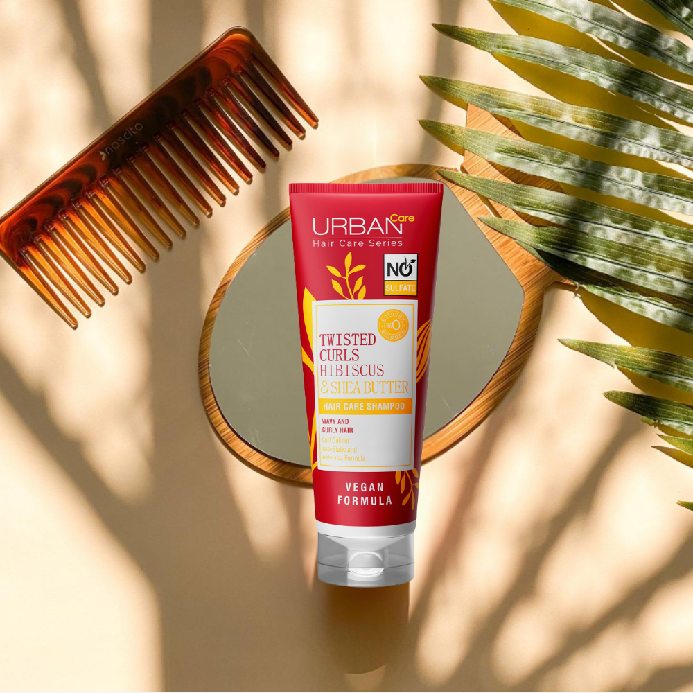 Urban Care Twisted Curls Hibiscus & Shea Butter No Sulfate Shampoo