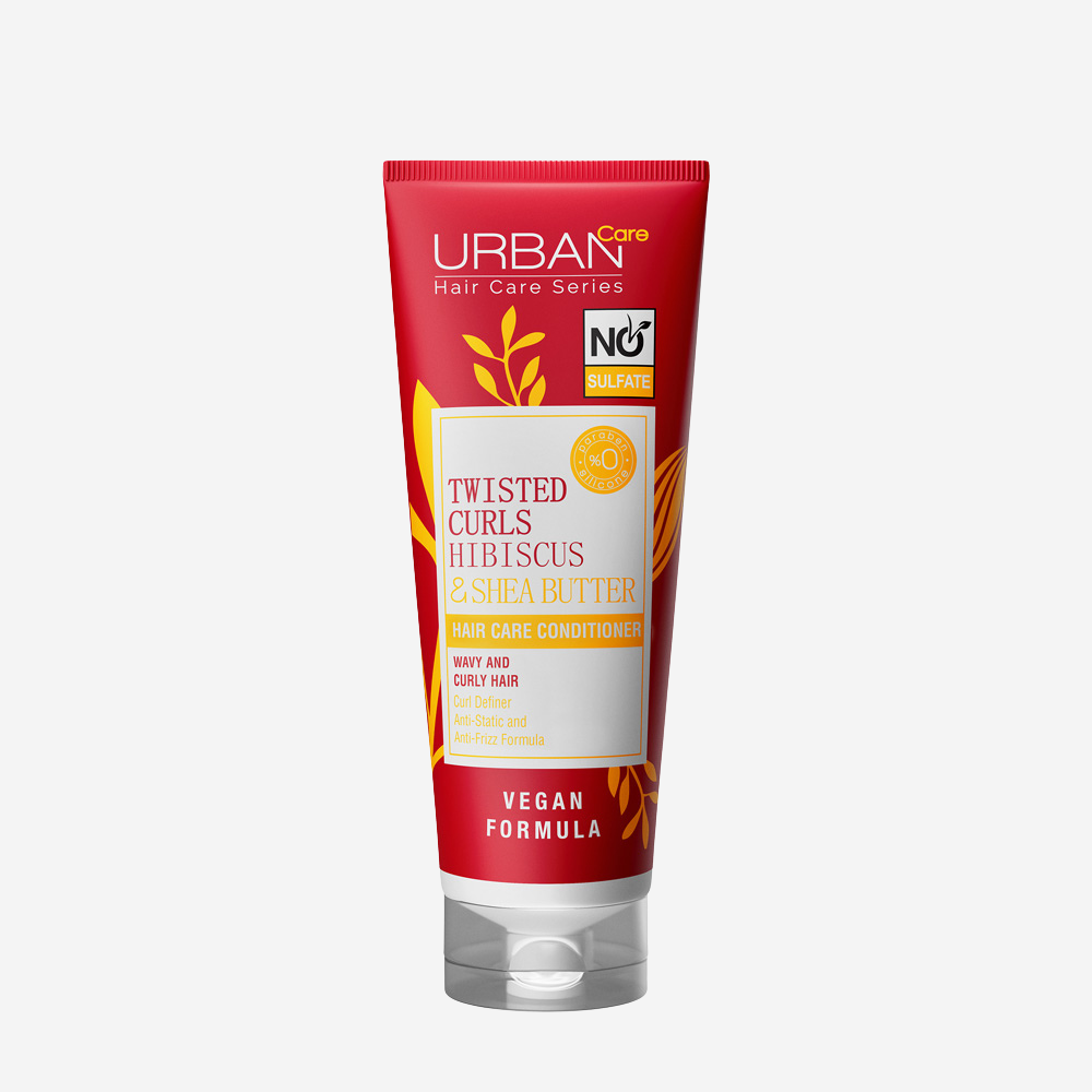 Urban Care Twisted Curls Hibiscus & Shea Butter No Sulfate Conditioner