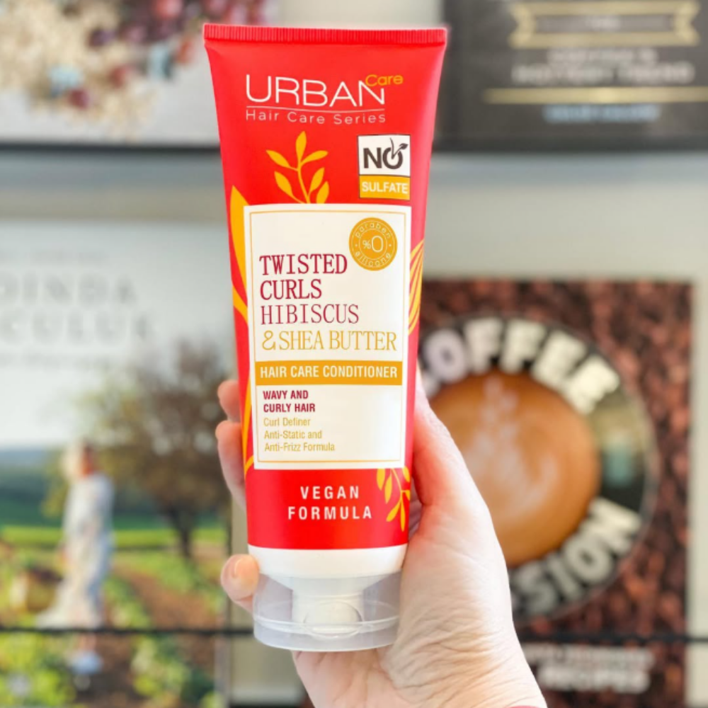 Urban Care Twisted Curls Hibiscus & Shea Butter No Sulfate Conditioner
