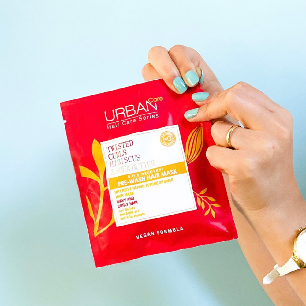 Urban Care Twisted Curls Hibiscus & Shea Butter Pre Hair Mask