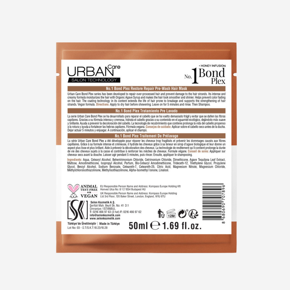 Urban Care No:1 Bond Plex Repair Pre-Wash Hair Treatment