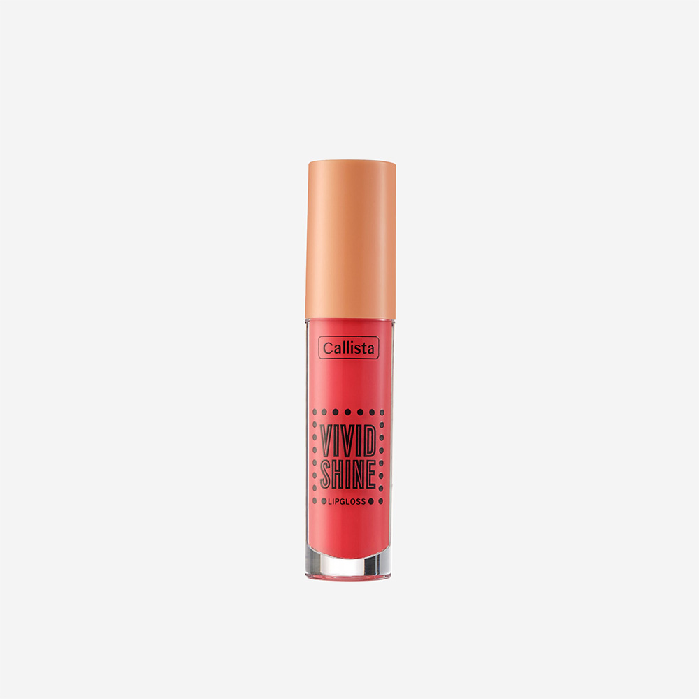 Callista Vivid Shine Lipgloss 102 - Candied Peach
