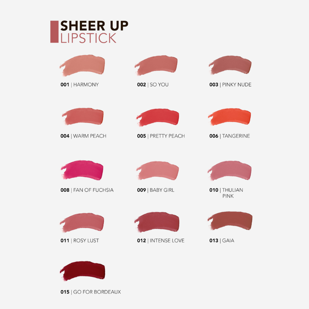 Flormar New Sheer Up Lipstick - 13 Gaia