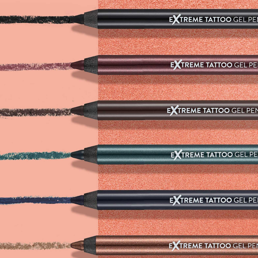 Flormar Extreme Tattoo Gel Pcl-06 Onyx