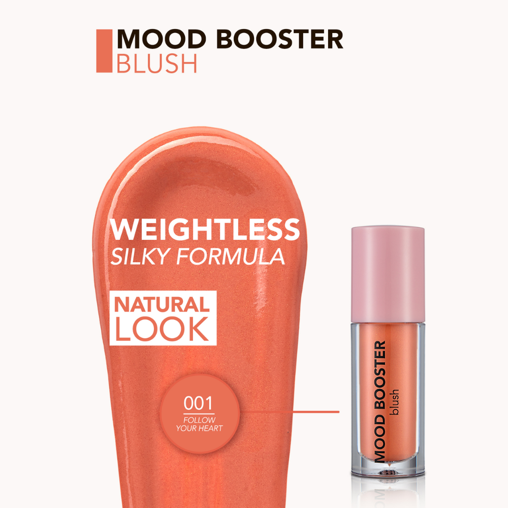 Flormar Mood Booster Blush-001 Follow Your Heart