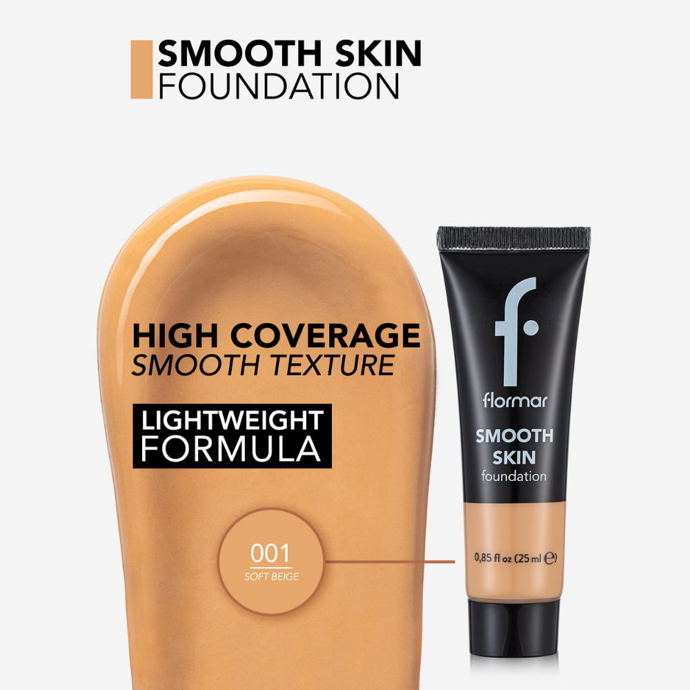 Flormar Smooth Skin Foundation-004 Ivory