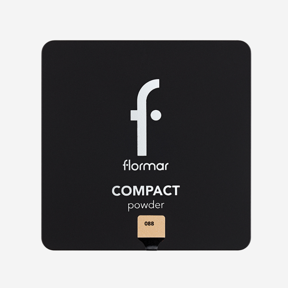 Flormar Compact Powder - 88 Medium Peach Beige