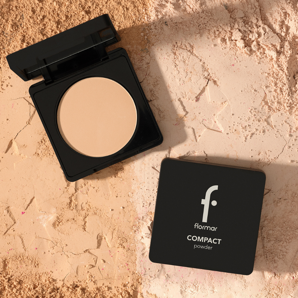 Flormar Compact Powder - 88 Medium Peach Beige