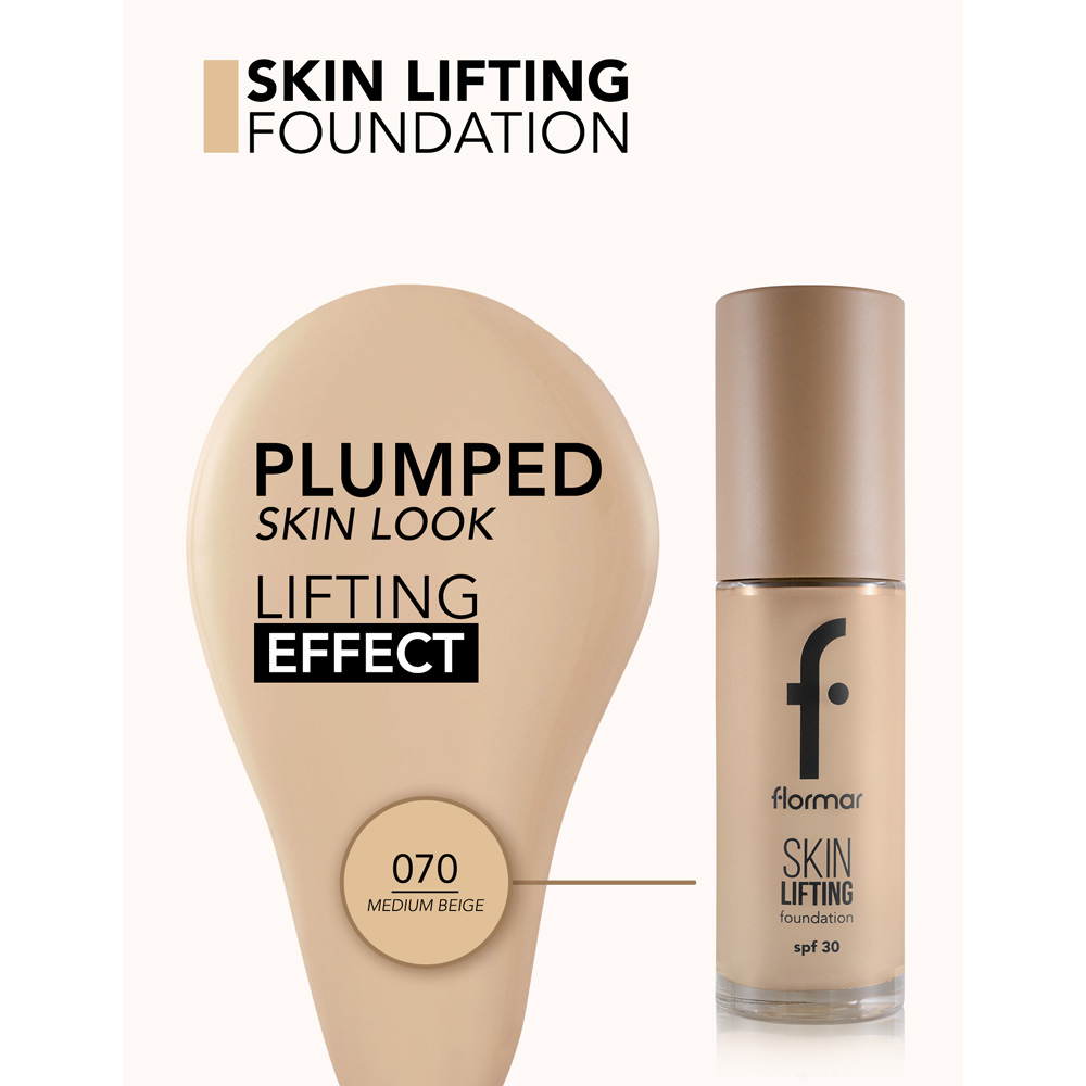 Flormar NP Skin Lifting Fdt - 070 Medium Beige
