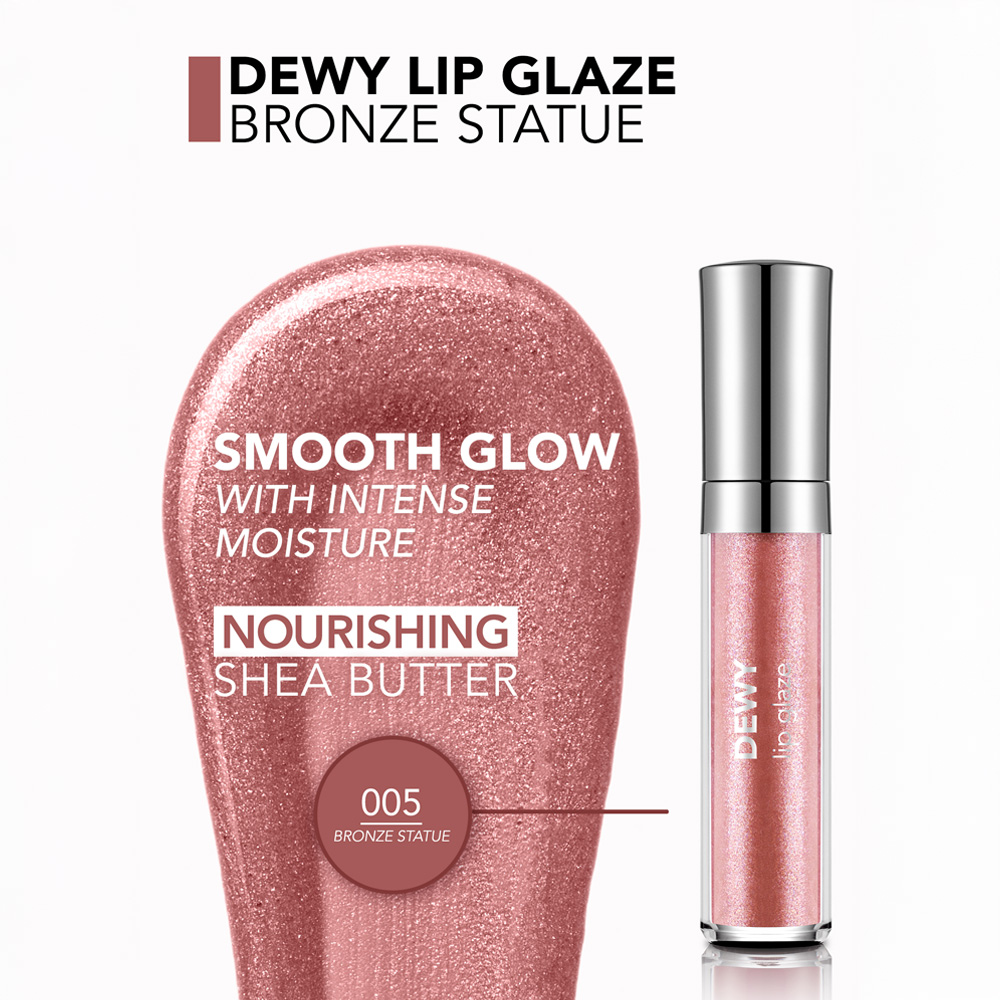 Flormar Dewy Lip Glaze New -005 Bronze Statue