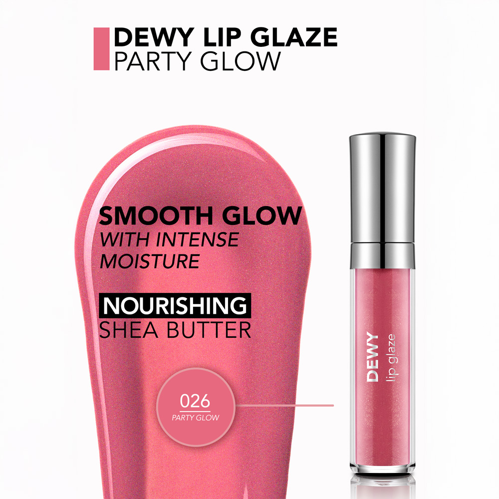 Flormar Dewy Lip Glaze New -026 Party Glow