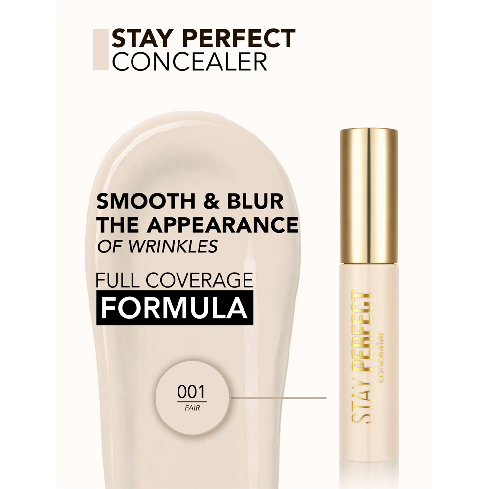 Flormar Stay Perfect Liquid Concealer - 001 Fair