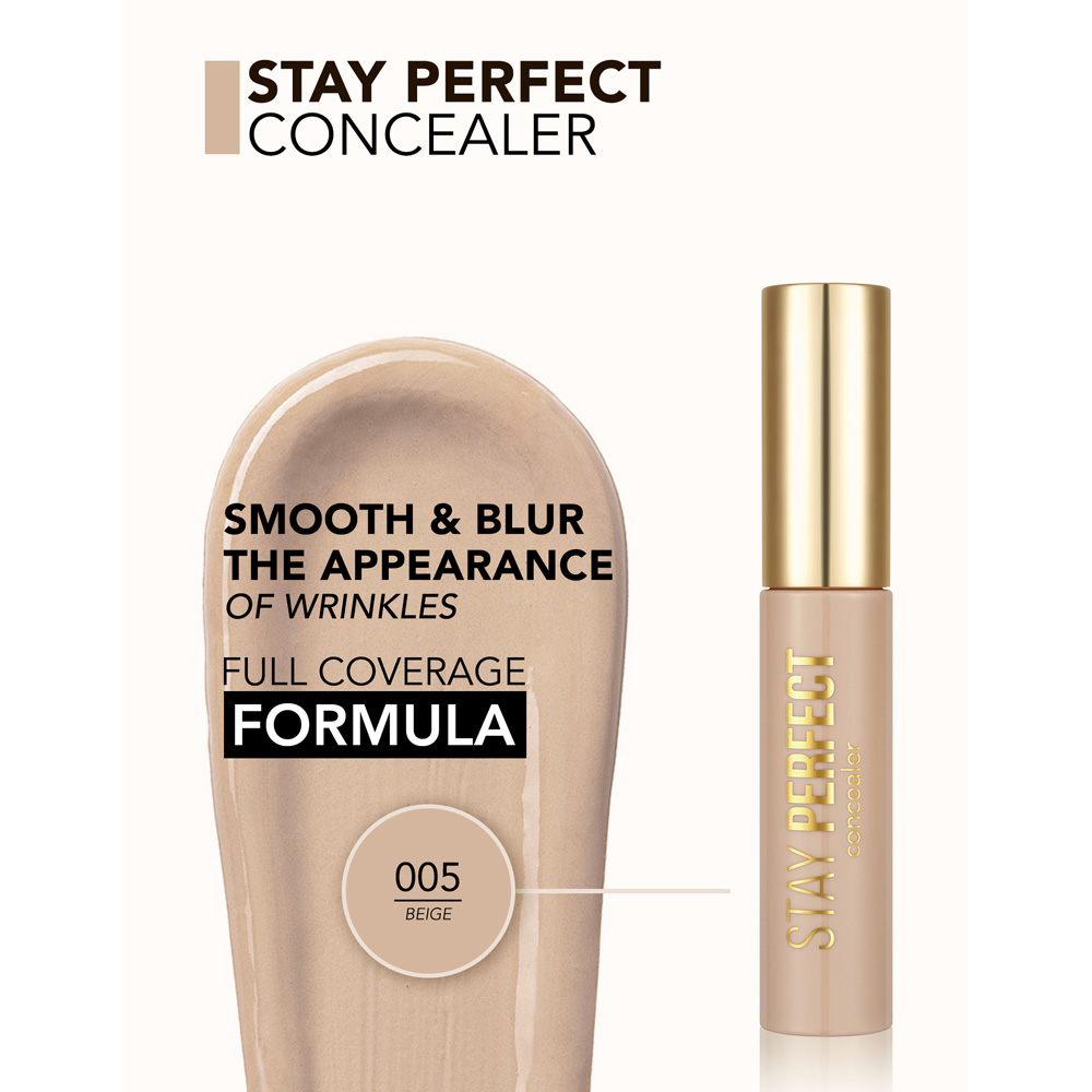 Flormar NP Stay Perfect Liquid Concealer - 005 Beige