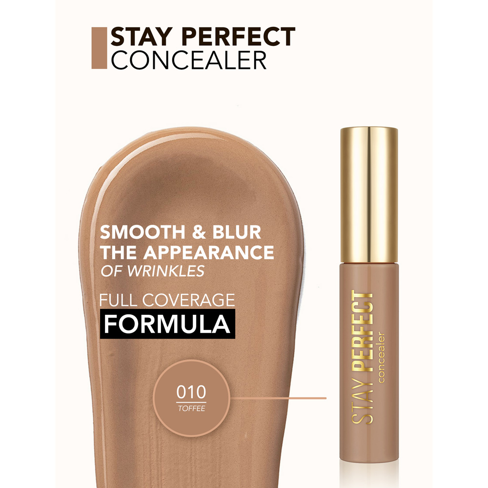 Flormar Stay Perfect Liquid Concealer - 010 Toffee