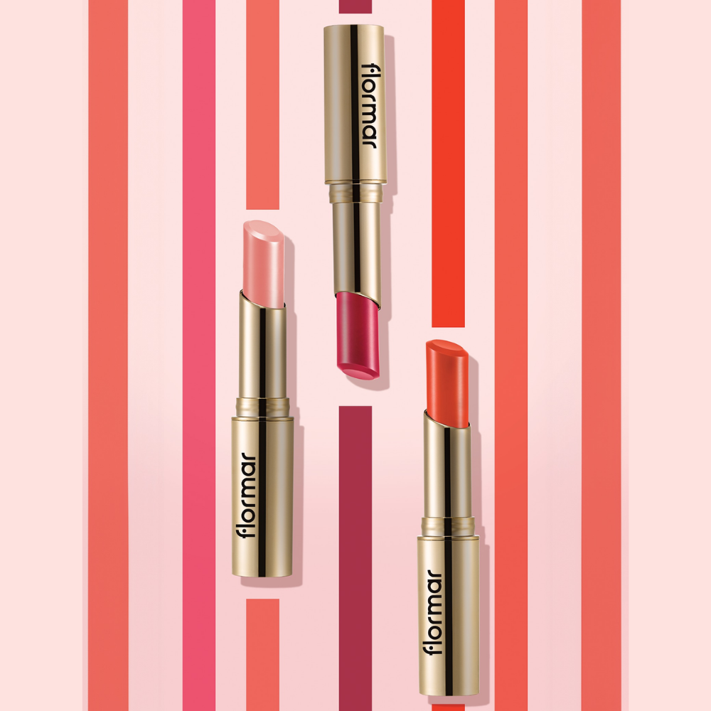 Flormar Deluxe Cashmere Stylo Lipstick - 27 Chic Aubergine