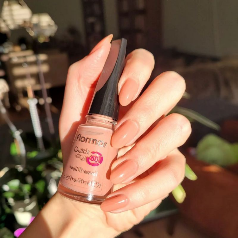 Flormar Quick Dry Nail Enamel - QD07 Cherry Desert