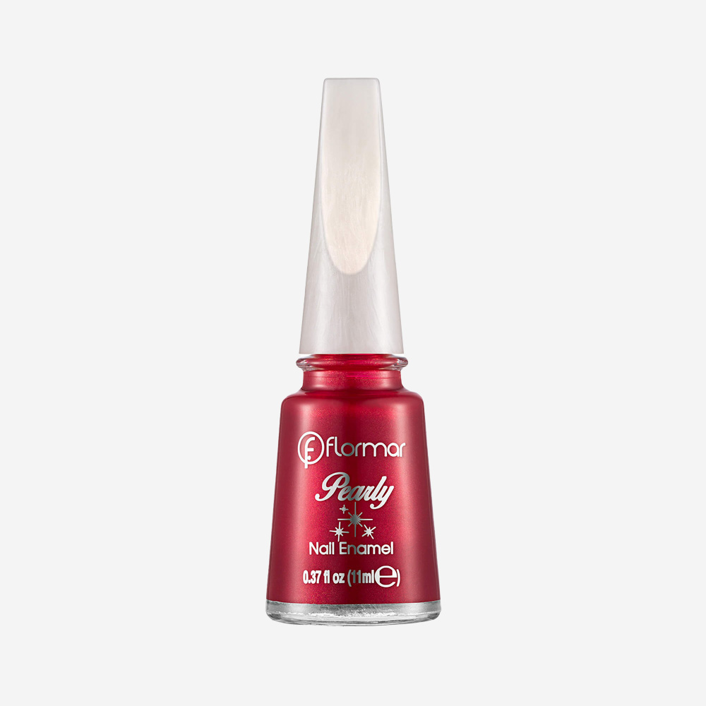 Flormar Pearly Nail Enamel - PL074 Red Attraction