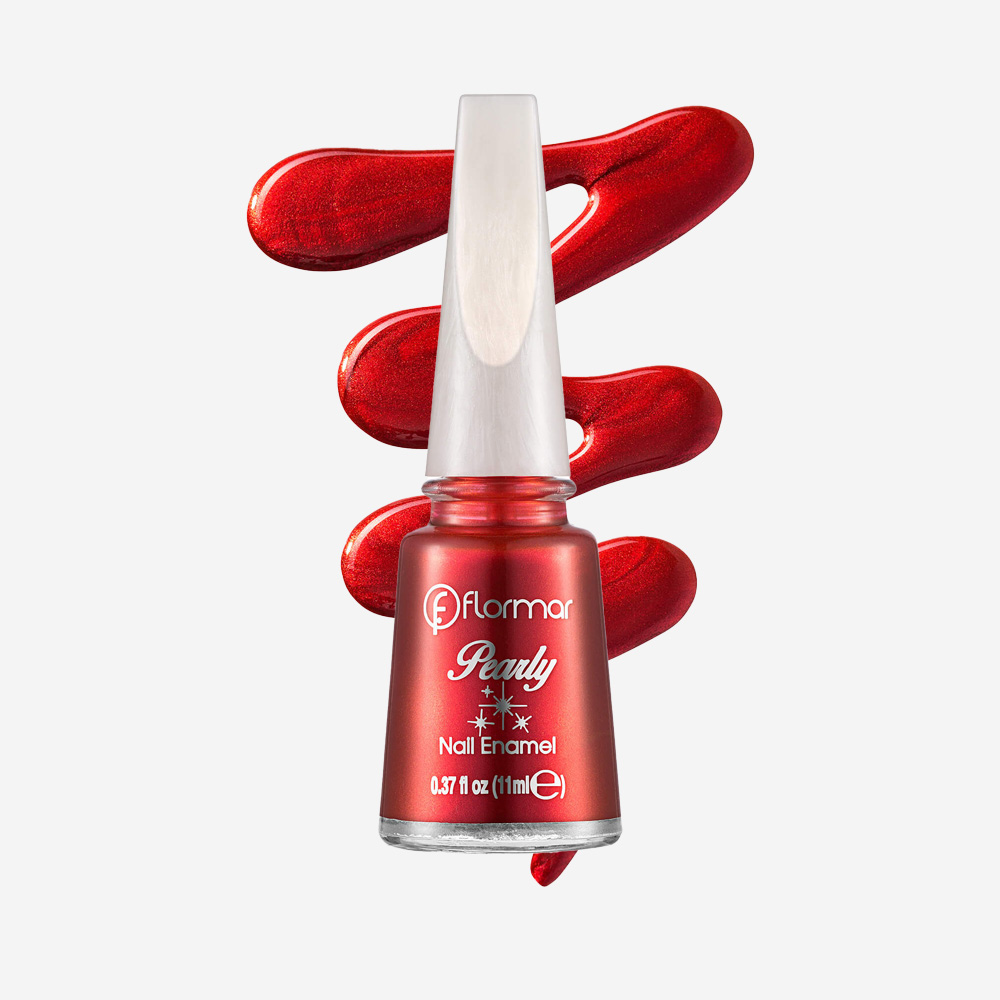 Flormar Pearly Nail Enamel - PL384 Le Rouge