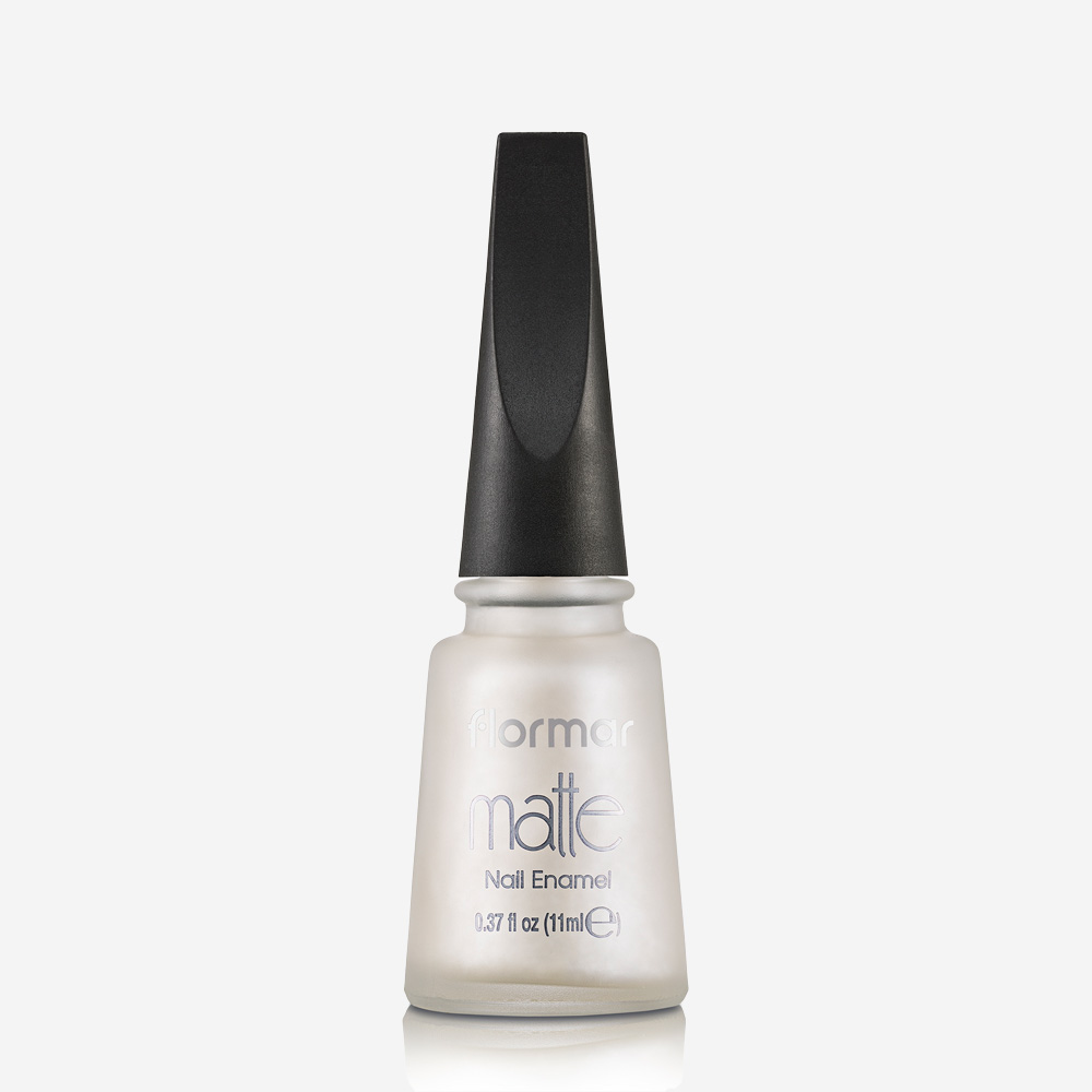 Flormar Matte Nail Enamel - M20 Whitewash