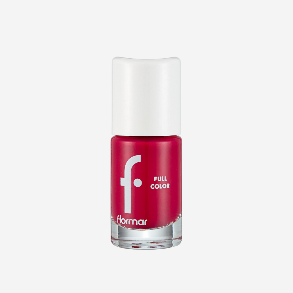 Flormar Full Color Nail Enamel - Fc13 Squashed Raspberry