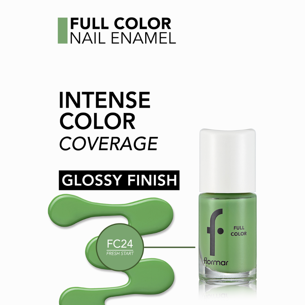 Flormar Full Color Nail Enamel - FC24 Fresh Start