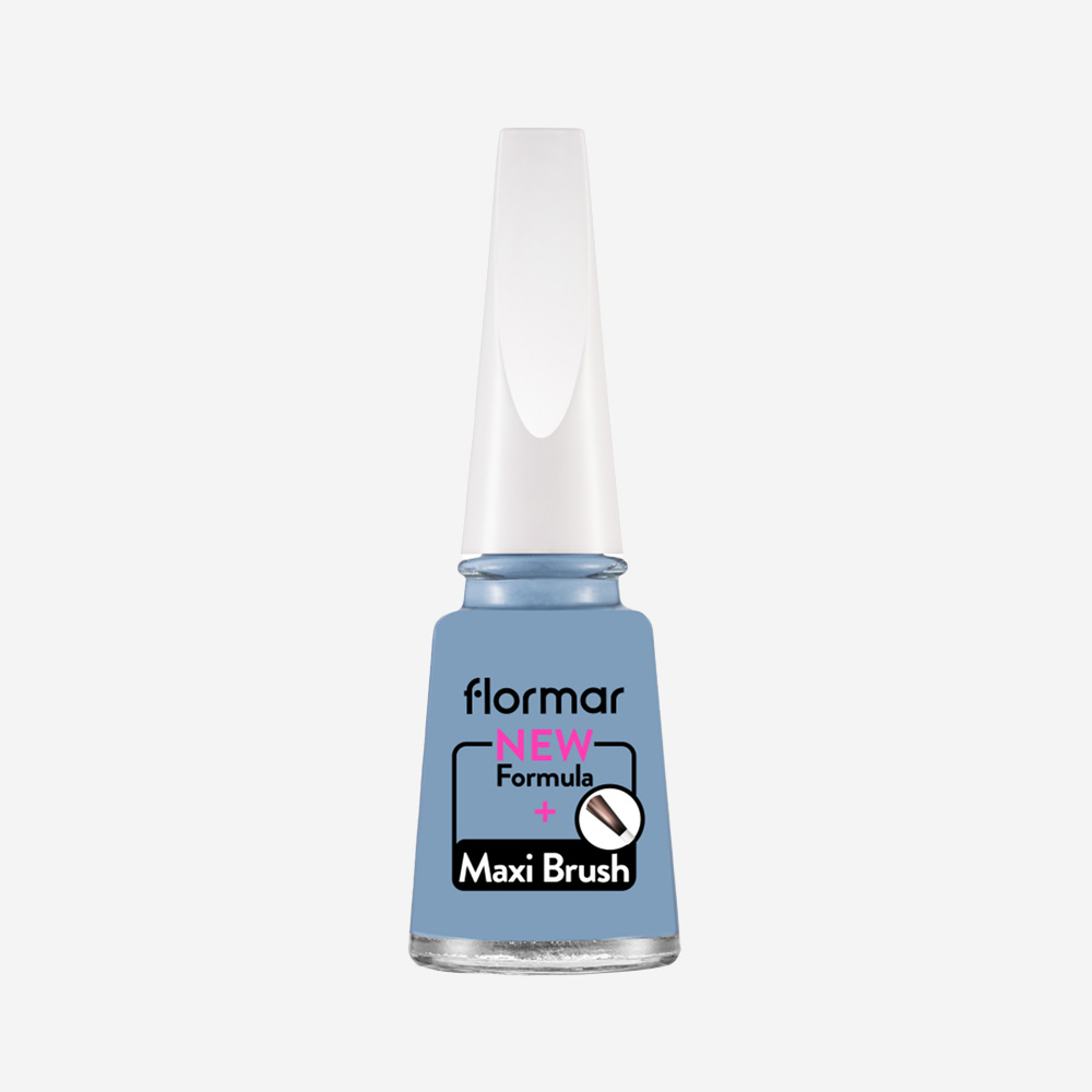 Flormar Nail Enamel - 494 Ash Blue