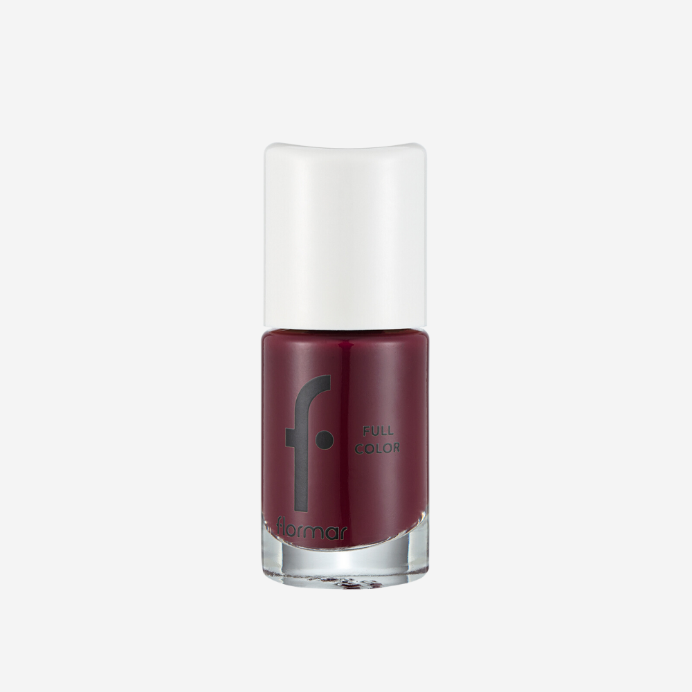 Flormar Full Color Nail Enamel - Fc40 Royal Maroon