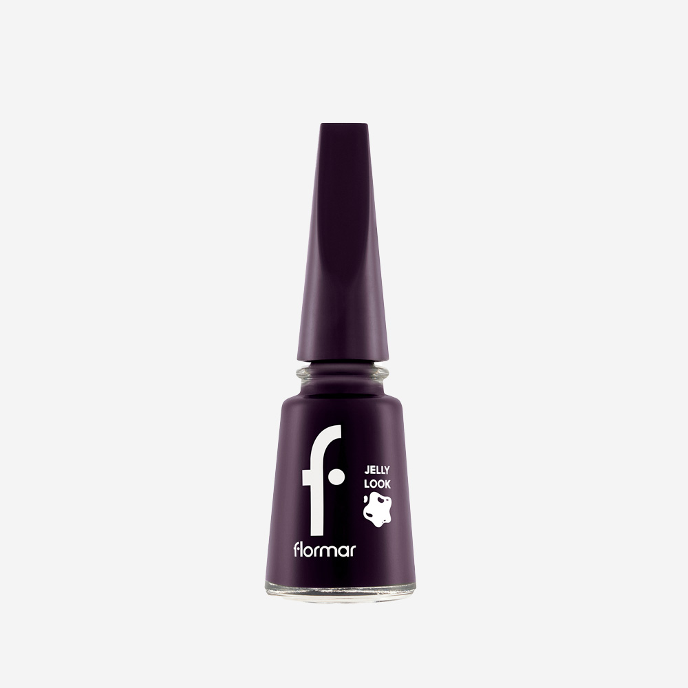 Flormar Jelly Look Nail Enamel - JL50 Purple Rain