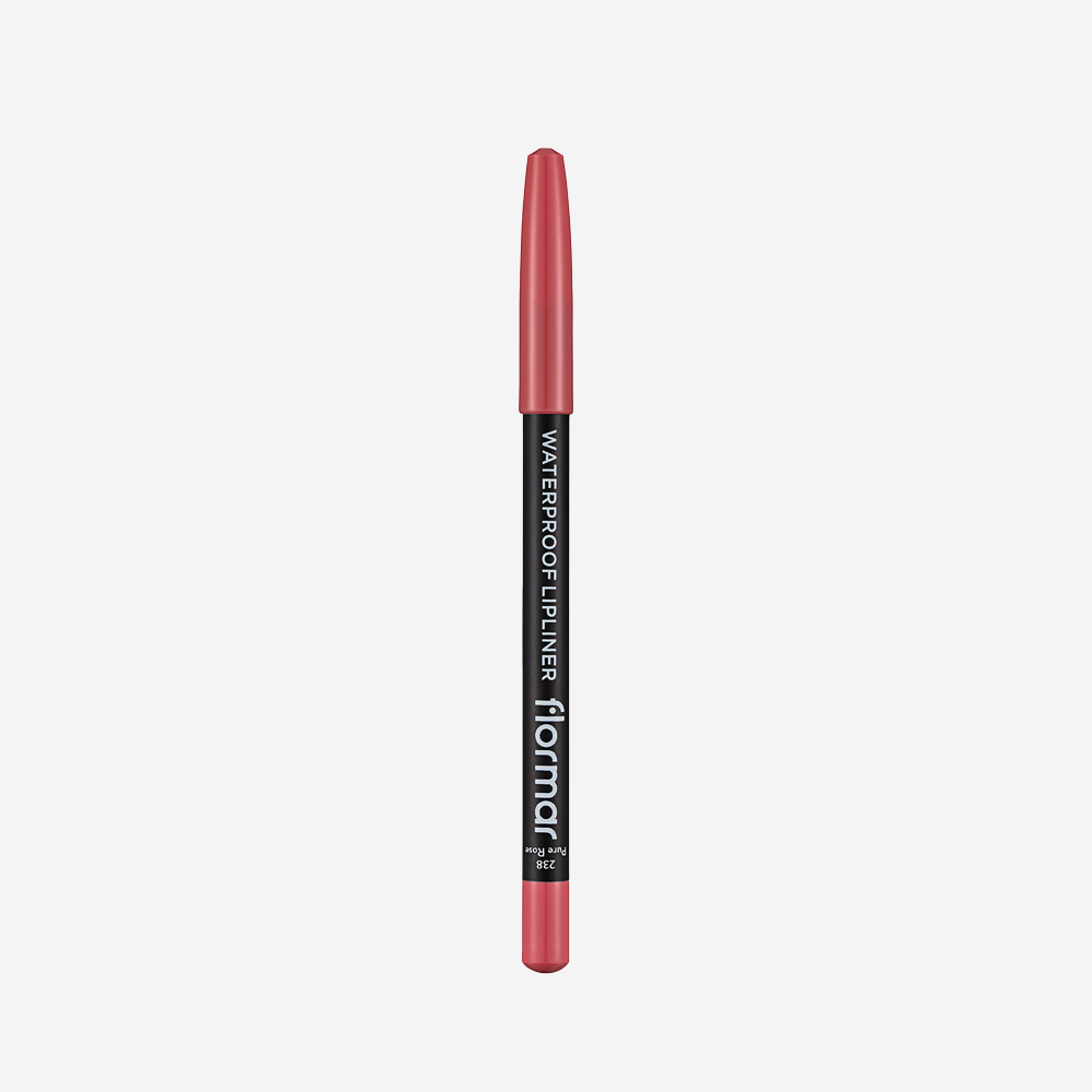Flormar Waterproof Lipliner Pencil - 238 Pure Rose