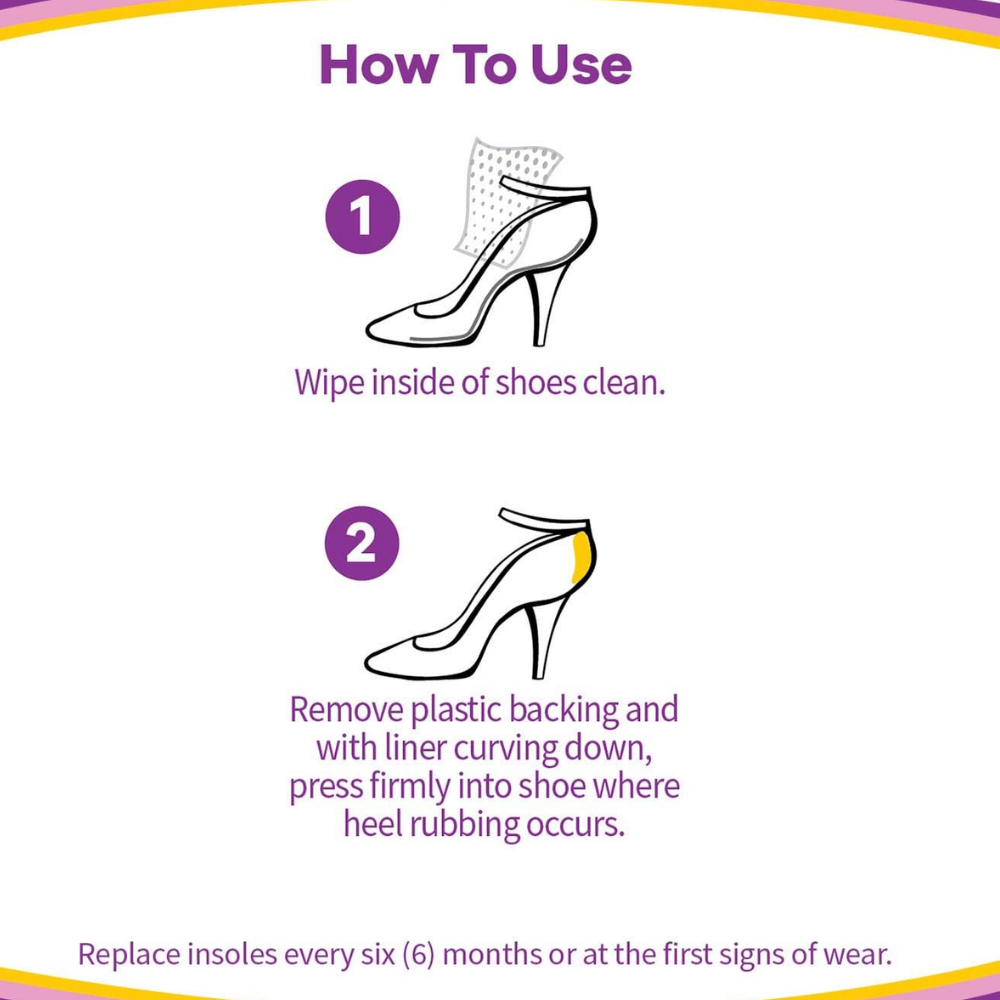 Dr.Scholl's Stylish Step Heel Liners Variety Pack