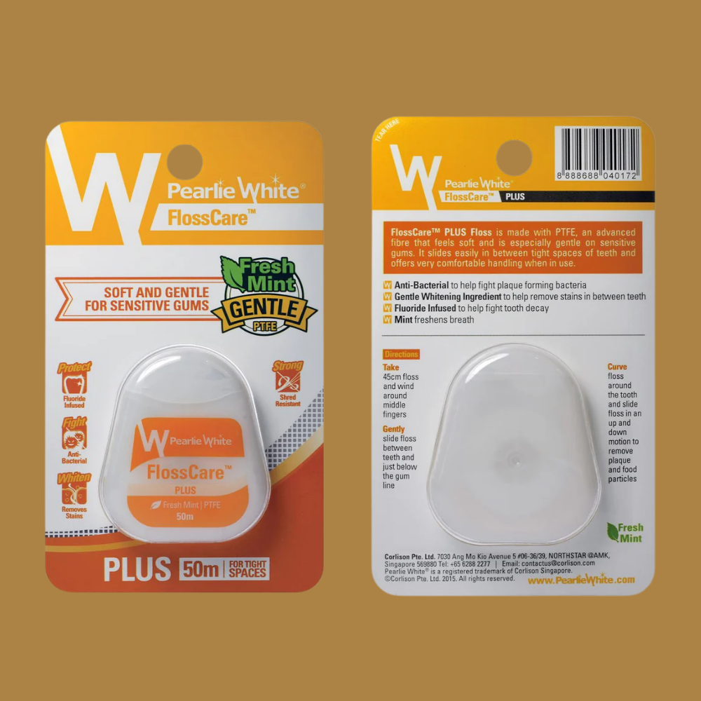 Pearlie White FlossCare 50M