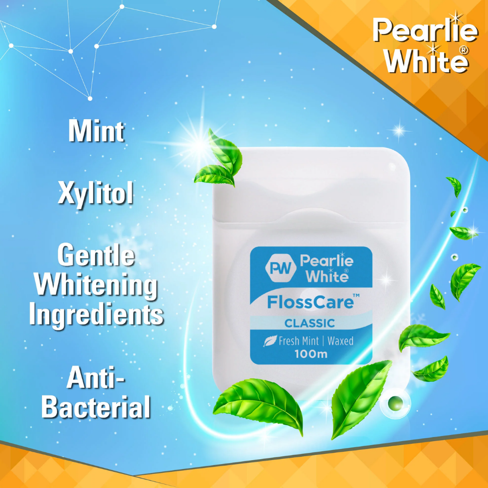 Pearlie White FlossCare 100M