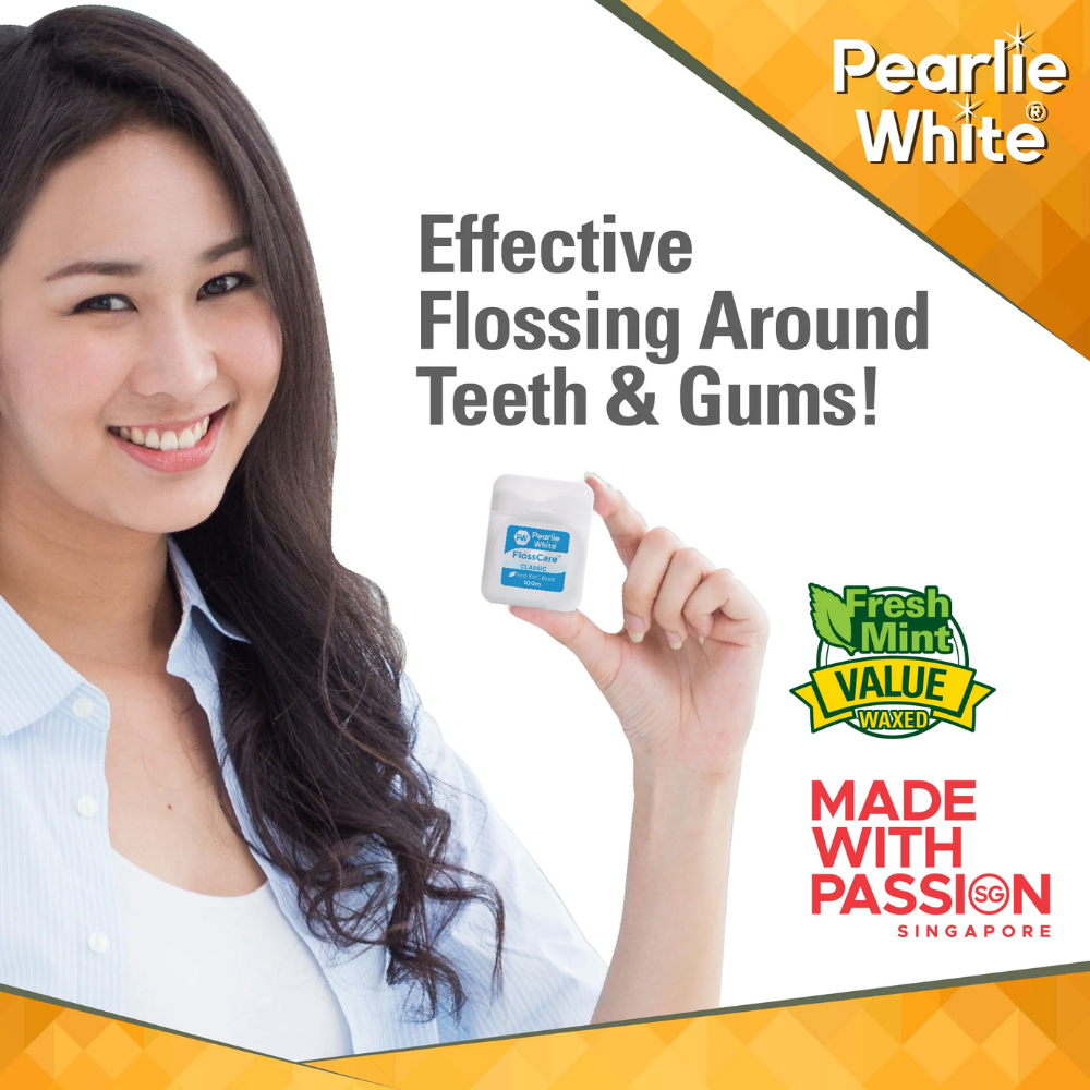 Pearlie White FlossCare 100M