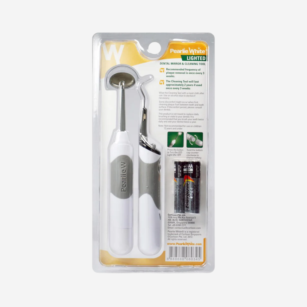 Pearlie White Dental Mirror & Cleaning Tool