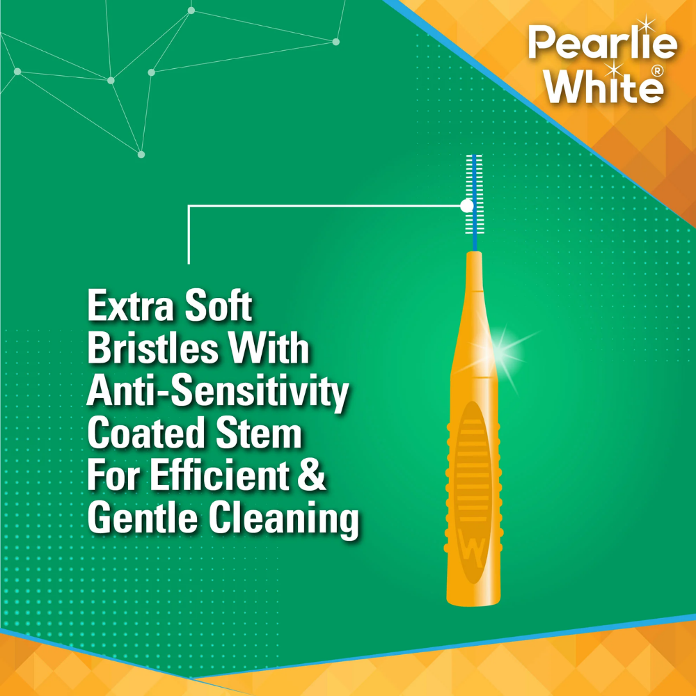 Pearlie White Compact Interdental Brush-XXS