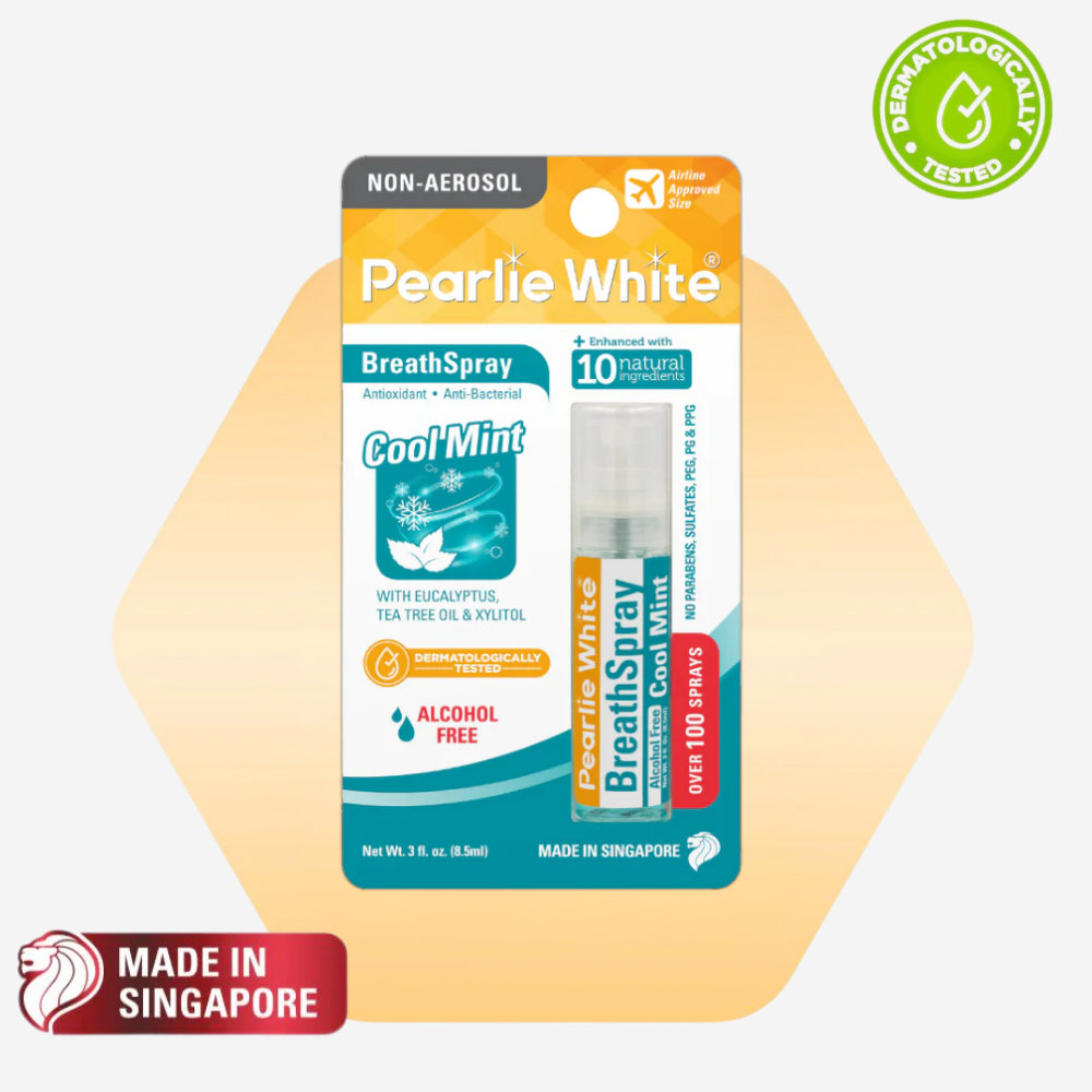 Pearlie White Breath Spray-Coolmint 8.5Ml