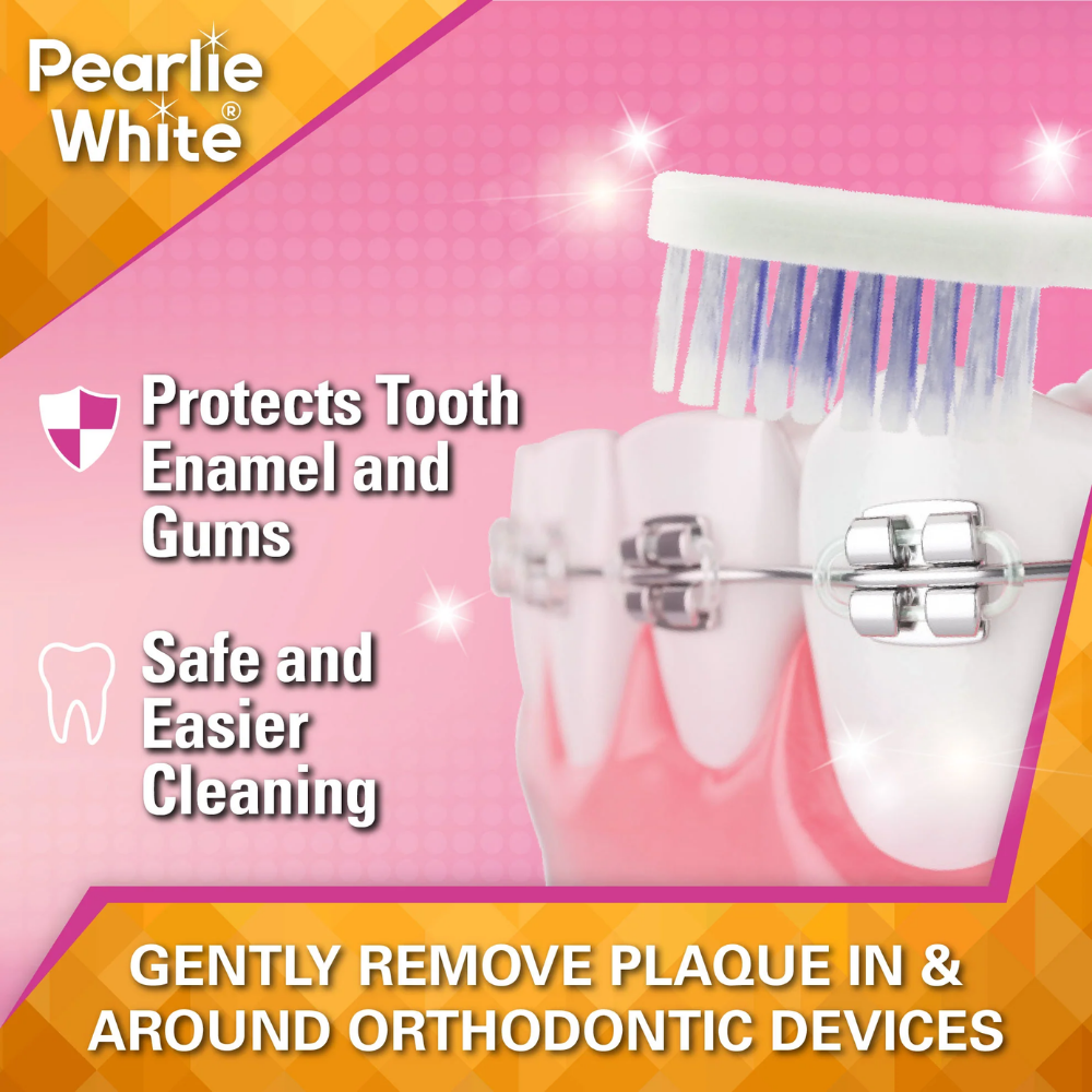 Pearlie White Ortho Tooth Brush