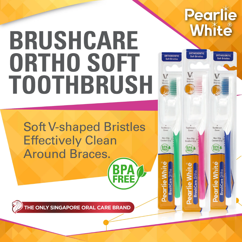 Pearlie White Ortho Tooth Brush