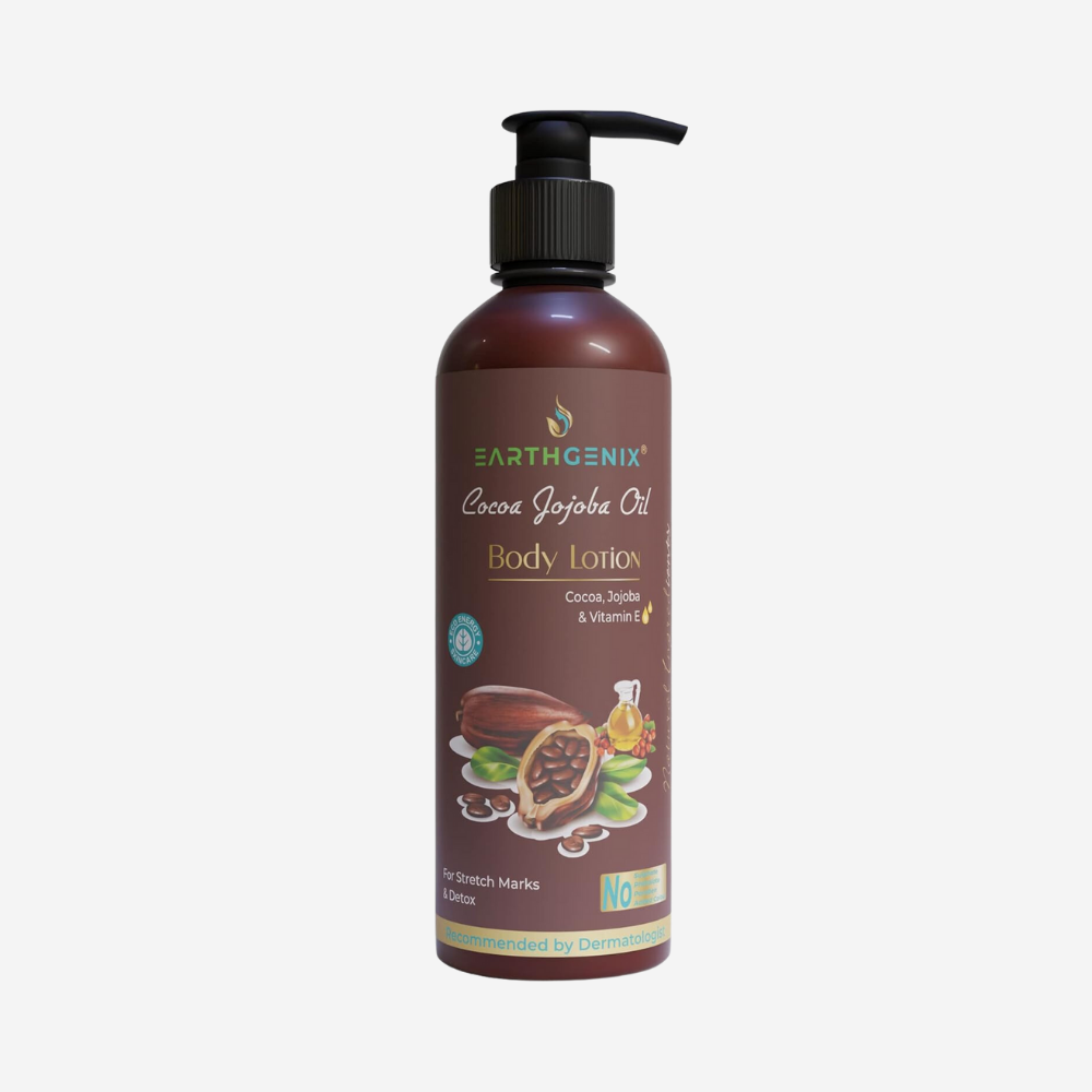 Earthgenix Cocoa Jojoba Oil Body Lotion 1000Ml
