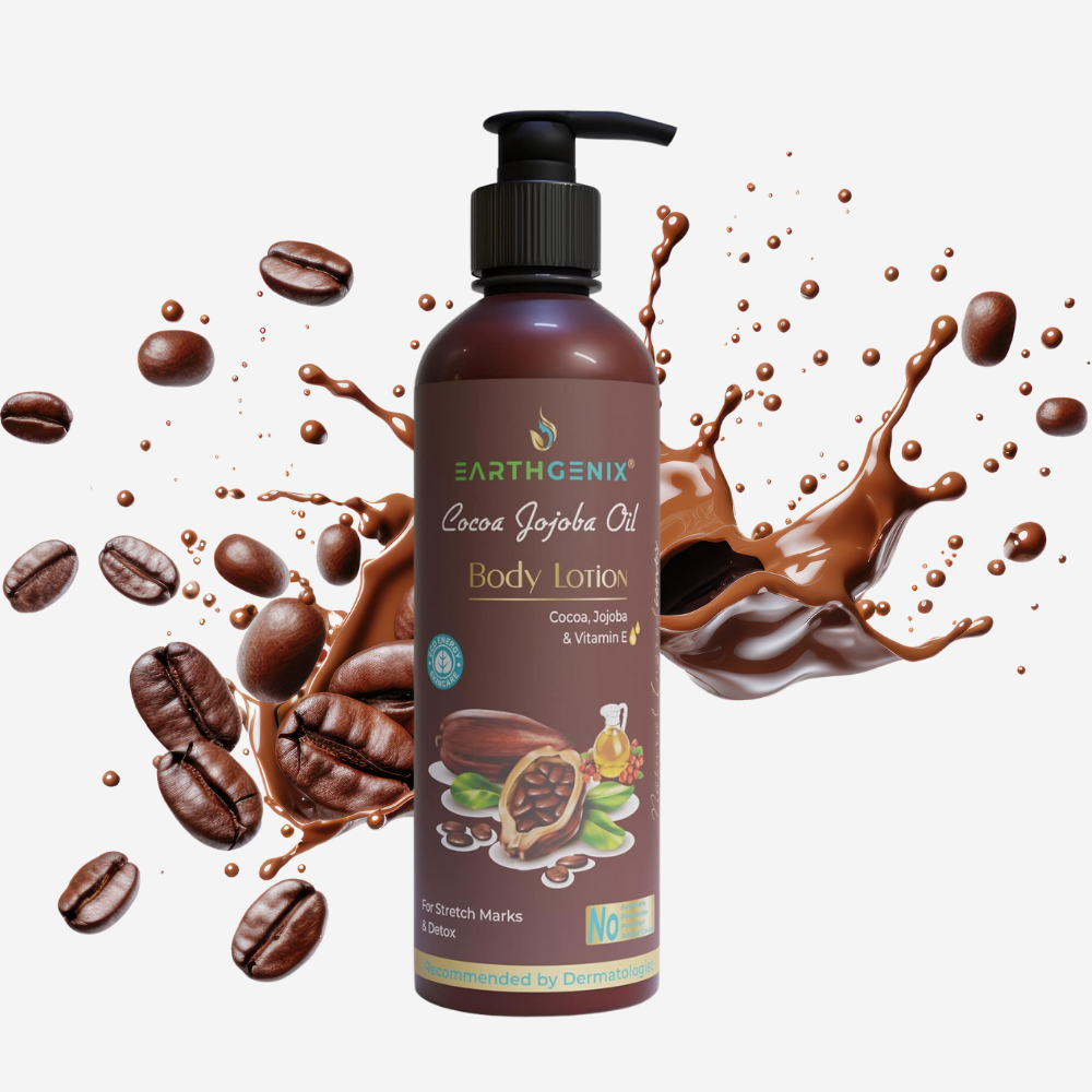 Earthgenix Cocoa Jojoba Oil Body Lotion 500Ml X 2 Pc